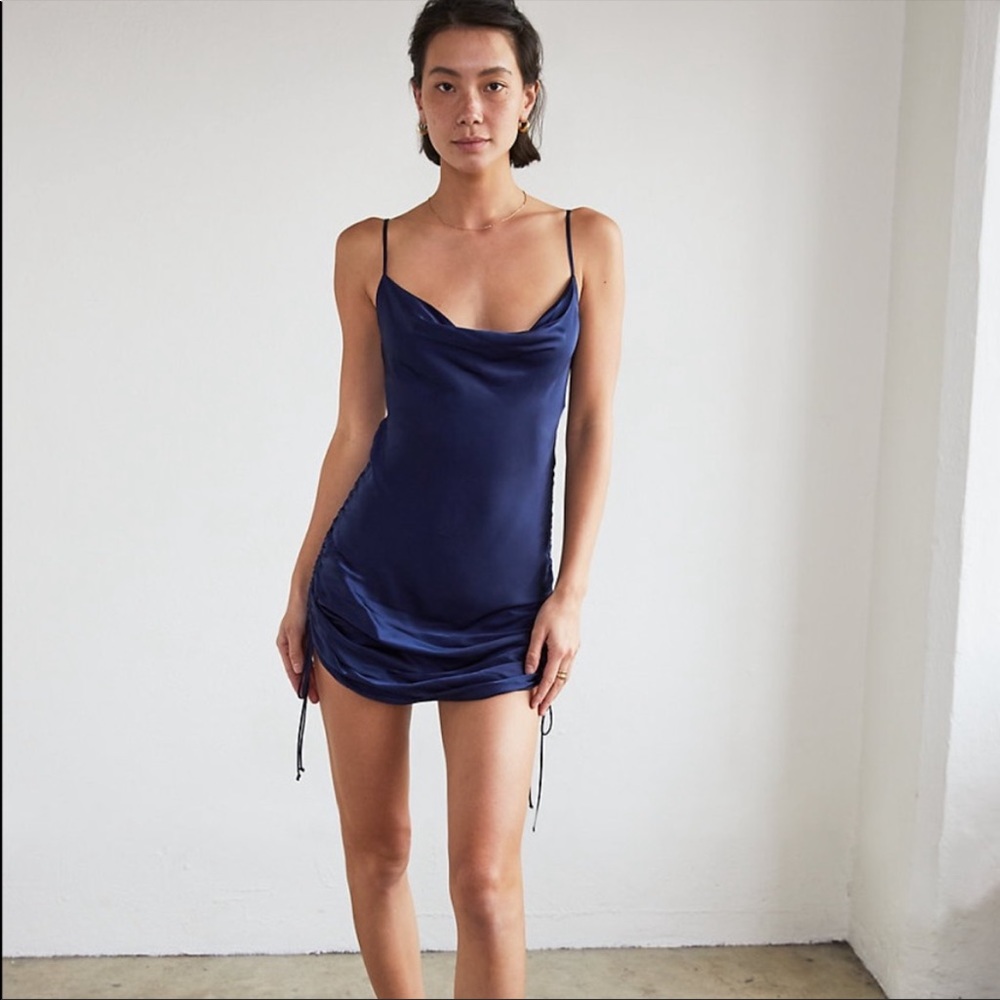 Aritzia Wilfred Only Ruched Slip Dress - BRAND NEW NEVER WORN